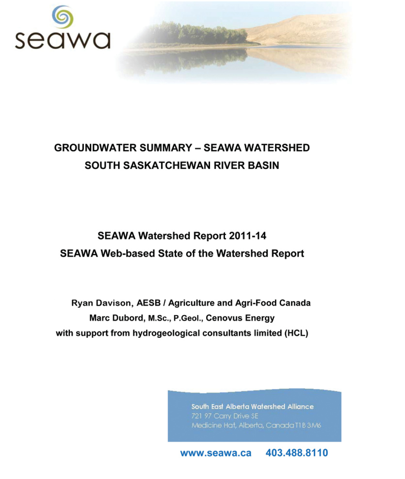 Seawa Ground Water Report 2011